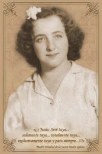 La Madre Trinidad a los 14 años (año 1943)