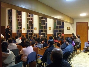 Charlas sobre el misterio de Dios en la Iglesia enHillside. Chicago (USA, 2015).
